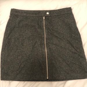 Grey Madewell Skirt